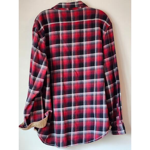 Mountain and Isles Mens Plaid Flannel Jacket Outdoor Country Farm Work XL A0041 - Picture 2 of 6